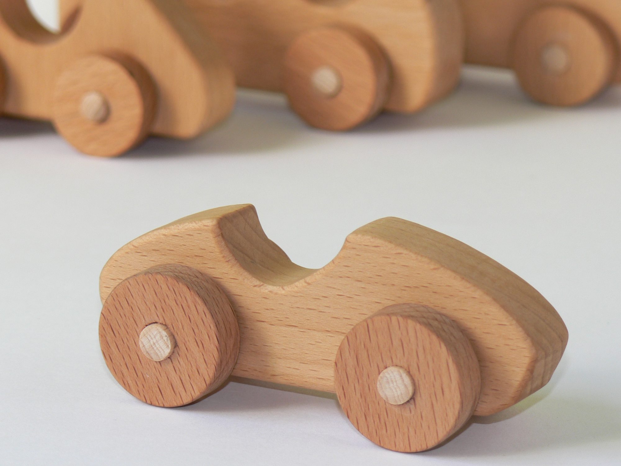 Push Racing Car Wooden Toy Eco friendly handmade wooden ...